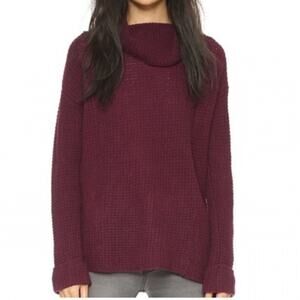 Free People Sidewinder Wool Pullover Sweater Size XS